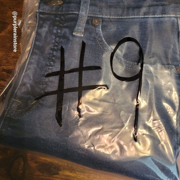 Madewell Jeans 28 Skinny 9" Mid Rise Woodland Wash MA938 Tummy Control Stretch - Picture 13 of 13